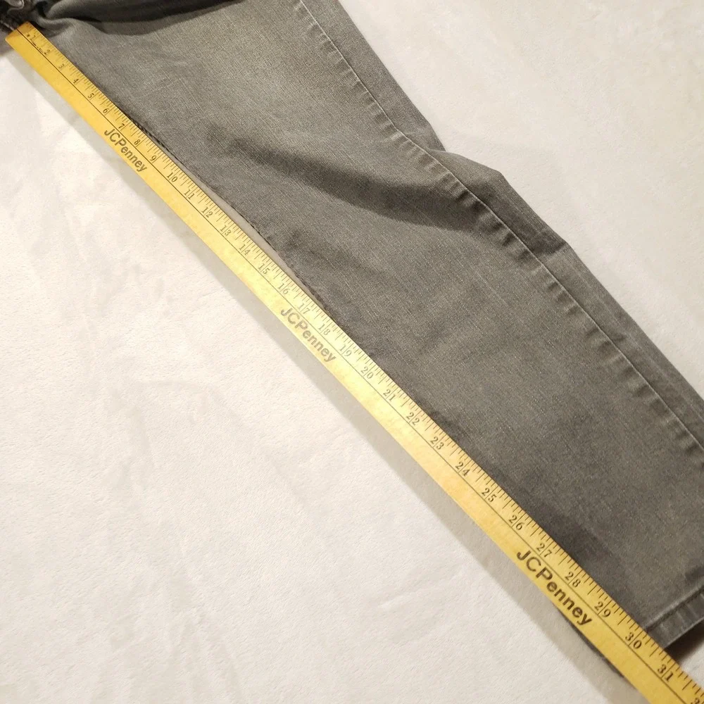 Levi's 511 Jeans Mens 33x32 Gray Slim Fit Stretch Denim Pants Casual‎ 2500